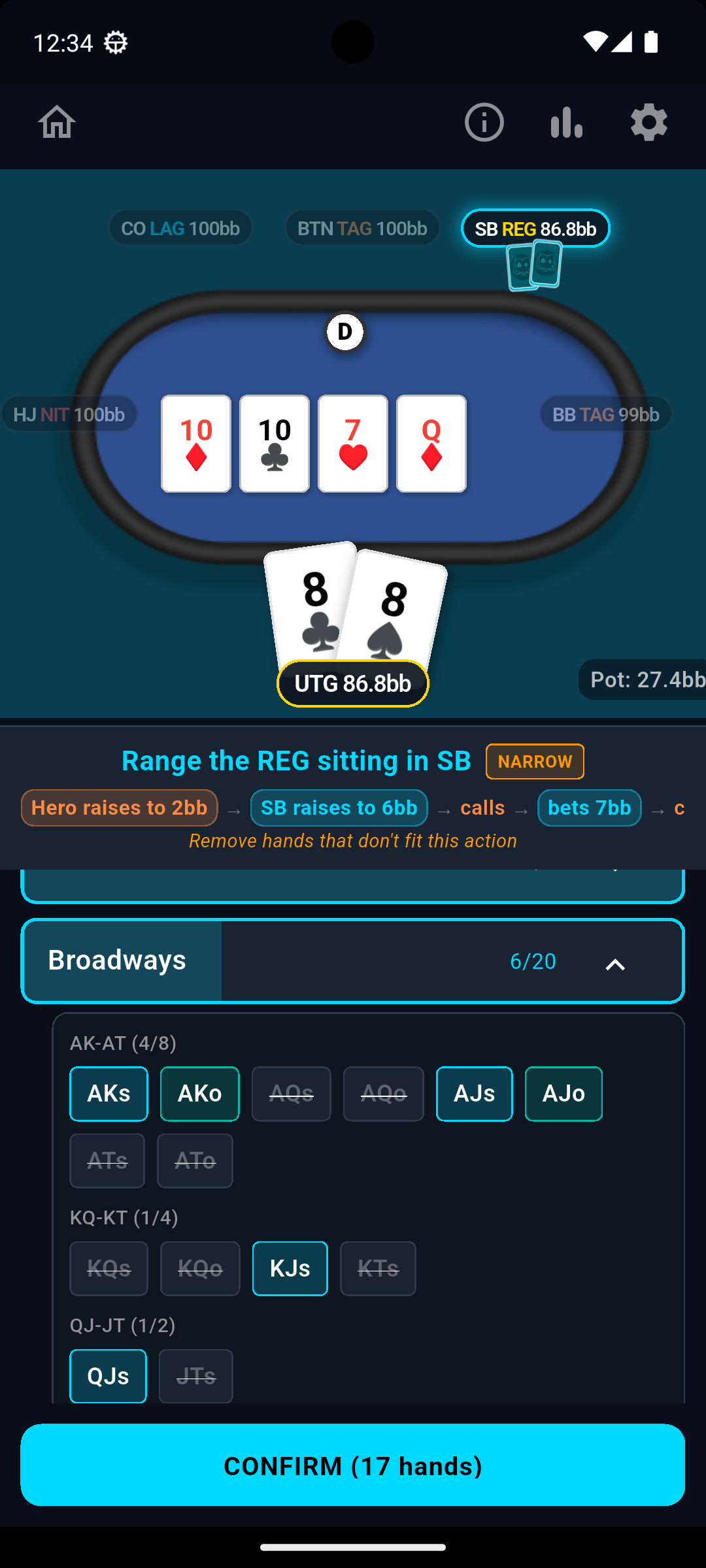 Narrowing an opponent's range hand by hand in Soul Read